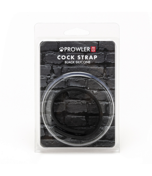 Prowler Red Siliconen Cock Strap - Zwart