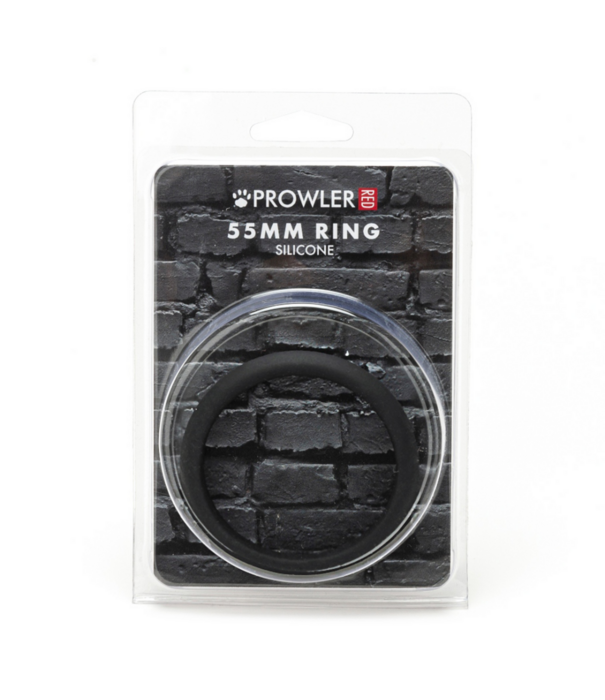 Prowler Red Silicone 55mm Ring - Zwart