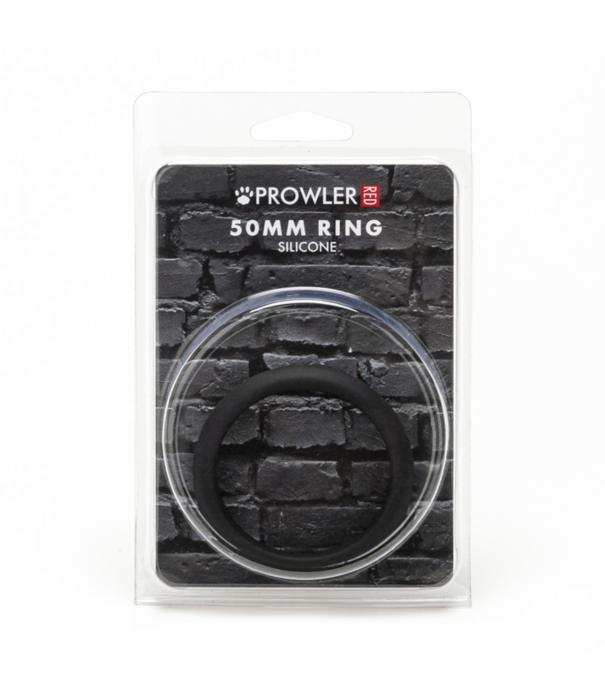 Prowler Red Silicone 50mm Ring - Zwart