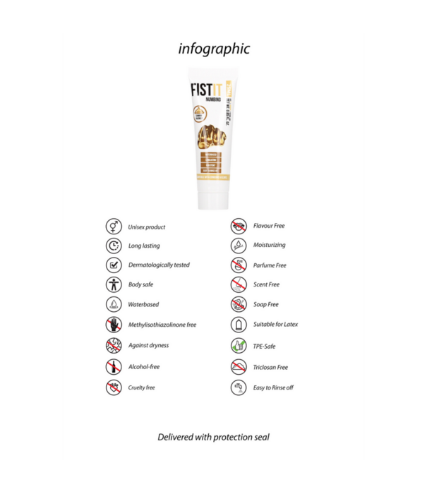 Fist It by Shots Verdovende Glijmiddel - 0.8 fl oz / 25 ml