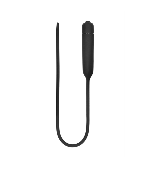 Ouch! by Shots Silicone Vibrerende Bullet Plug Extra Lang