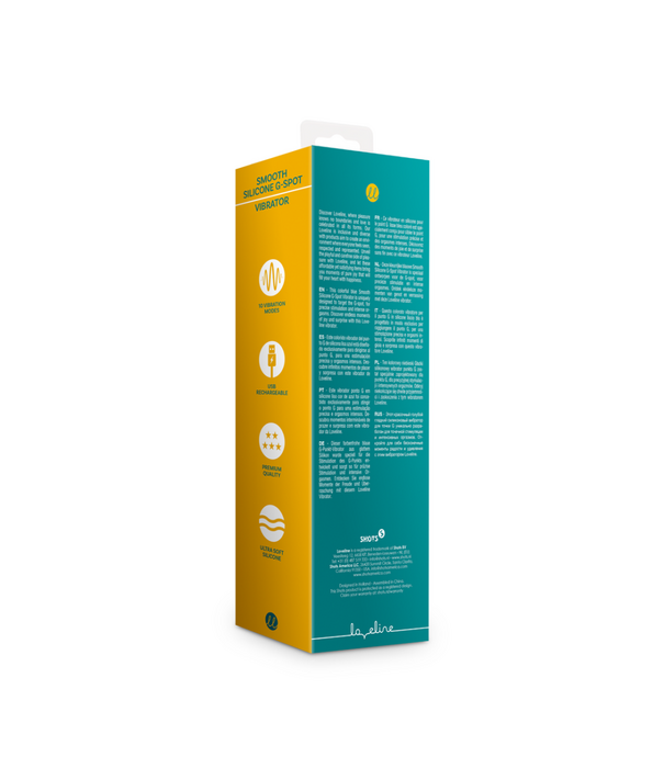 Loveline by Shots Glad Siliconen G-Spot Vibrator - Teal Blauw