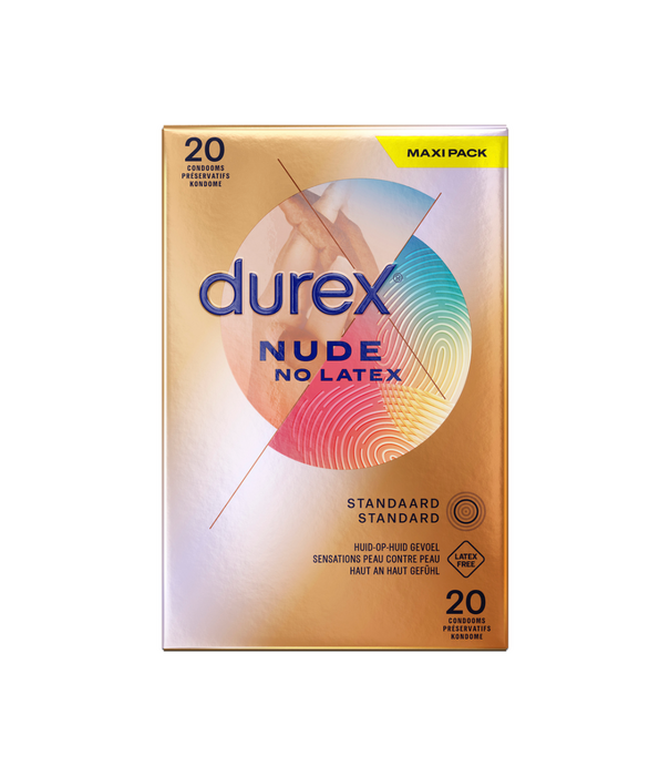 Durex Condooms Nude - Condooms zonder Latex - 20 Stuks