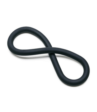 Silicone Hefty Wrap Ring - Cockring - 12 / 30,5 cm - Zwart