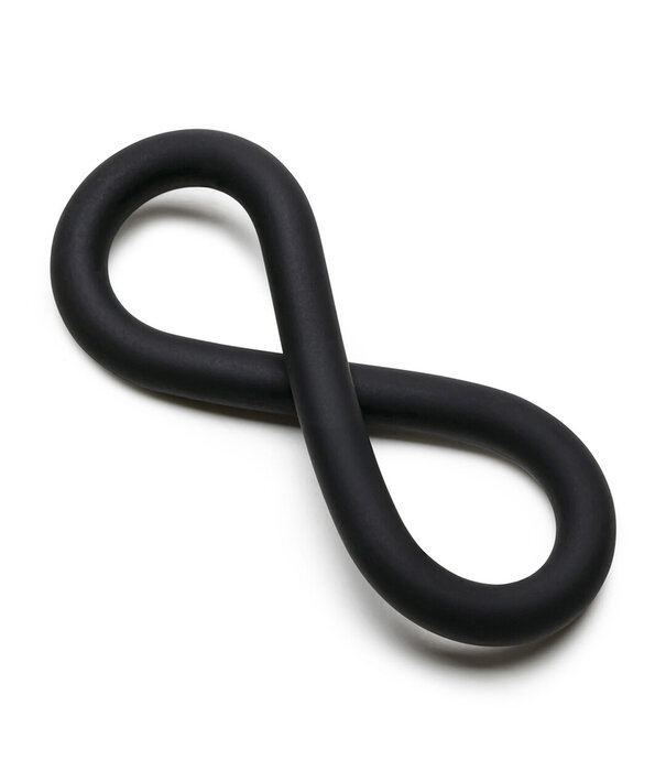 PerfectFitBrand Siliconen Hefty Wrap Ring - Cockring - 9 / 22,9 cm - Zwart