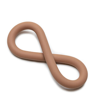 Siliconen Hefty Wrap Ring - Cockring - 9 / 22,9 cm - Huidskleur 3