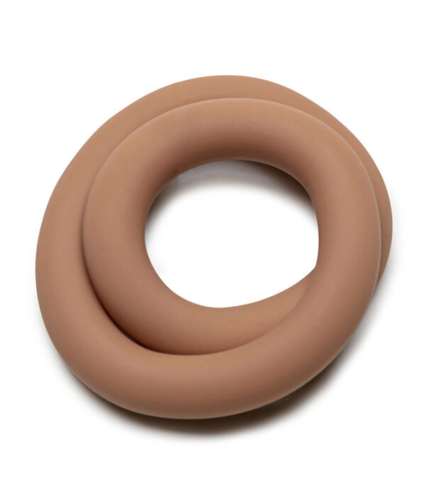 PerfectFitBrand Siliconen Hefty Wrap Ring - Cockring - 9 / 22,9 cm - Huidskleur 3