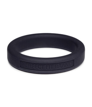 Silicone Hefty Ring Classic - Cockring - 1,75 / 4,4 cm - Zwart