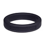 Silicone Hefty Ring Classic - Cockring - 1,75 / 4,4 cm - Zwart