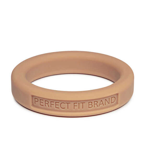 PerfectFitBrand Silicone Hefty Ring Classic - Cockring - 1,4 / 3,6 cm - Huidskleur 3