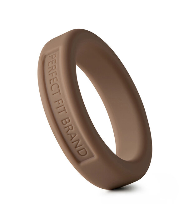 PerfectFitBrand Silicone Hefty Ring Classic - Cockring - 1,4 / 3,6 cm - Huidskleur 3