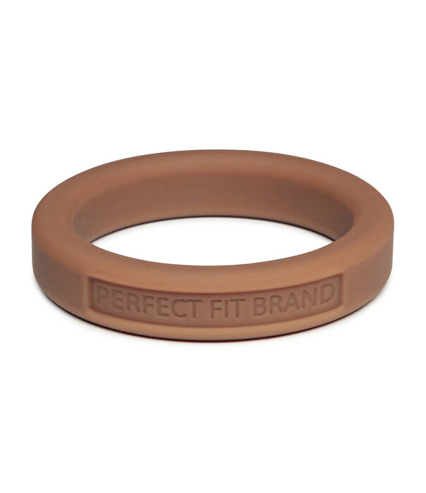 PerfectFitBrand Silicone Hefty Ring Classic - Cockring - 1,4 / 3,6 cm - Huidskleur 2