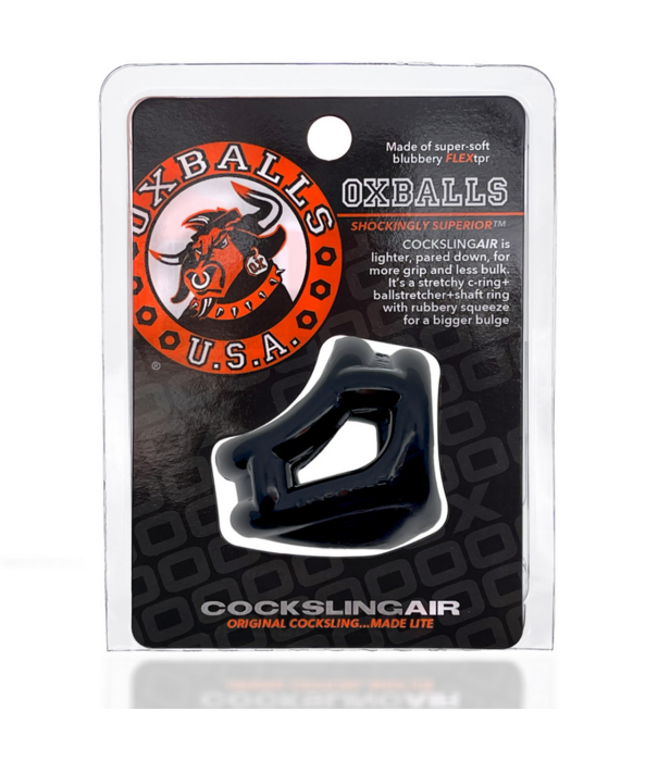 Oxballs Cocksling Air - Original Cocksling Made Lite - Zwart