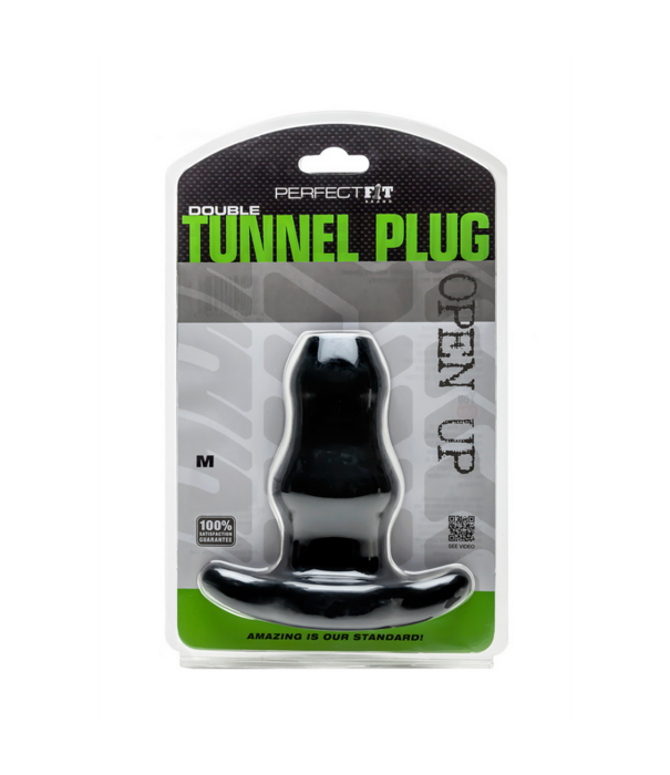 PerfectFitBrand Dubbele Tunnel Plug - Holle Butt Plug - M