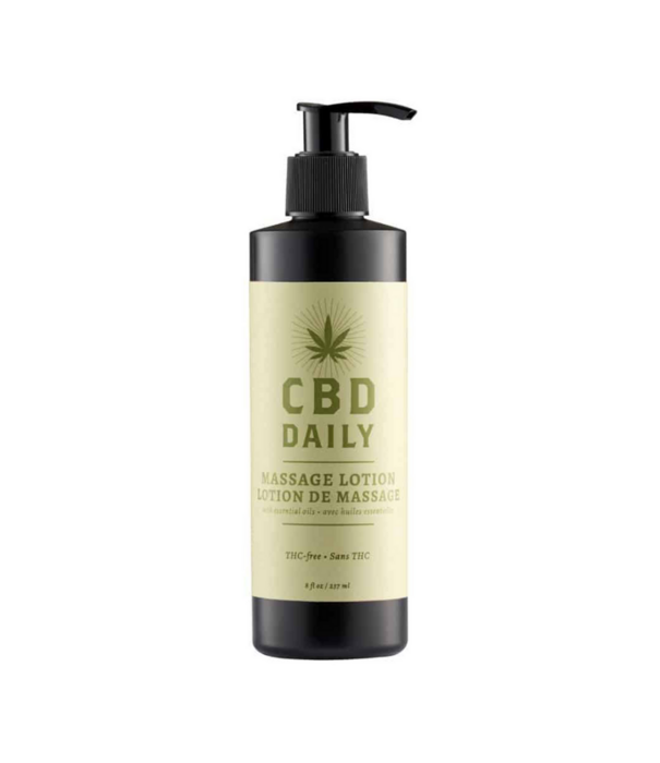 Earthly body CBD Daily Massage Lotion - 8 fl oz / 237 ml