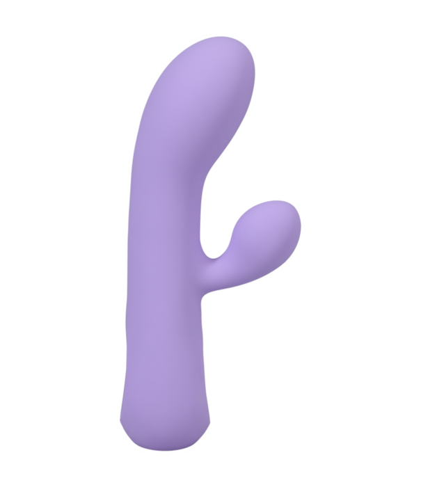 Doc Johnson Aura - Oplaadbare Siliconen Rabbit Vibe - Lilac