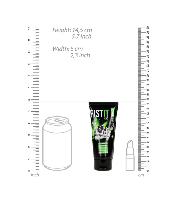 Fist It by Shots CBD Glijmiddel - 3.4 fl oz / 100 ml