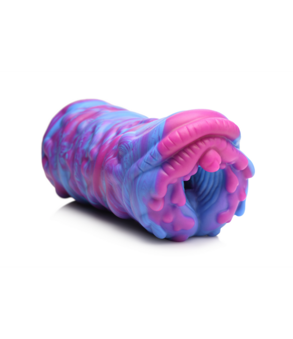 Cyclone - Silicone Alien Vagina Stroker - Paars