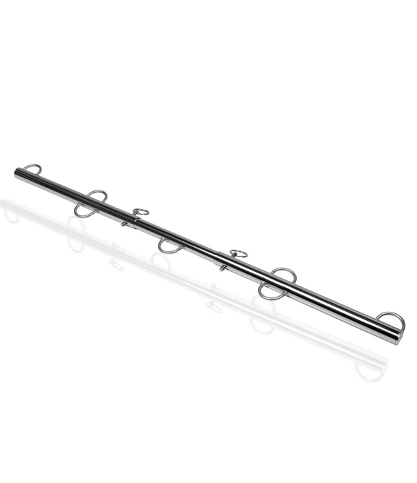 Ouch! by Shots Spreader Bar met Meerdere Haken - Zilver