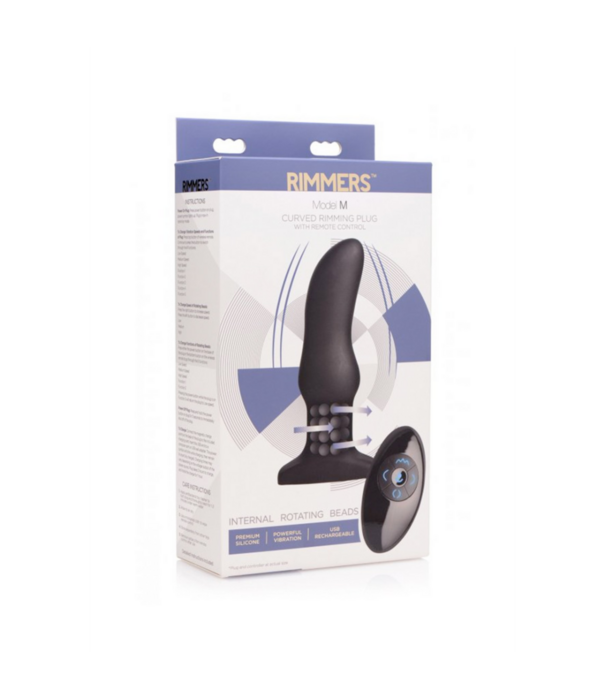 Model M - Gebogen Rimming Plug