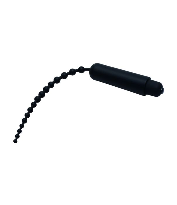 Donkere Stang - Vibrerende Urethrale Geluid met Kralen