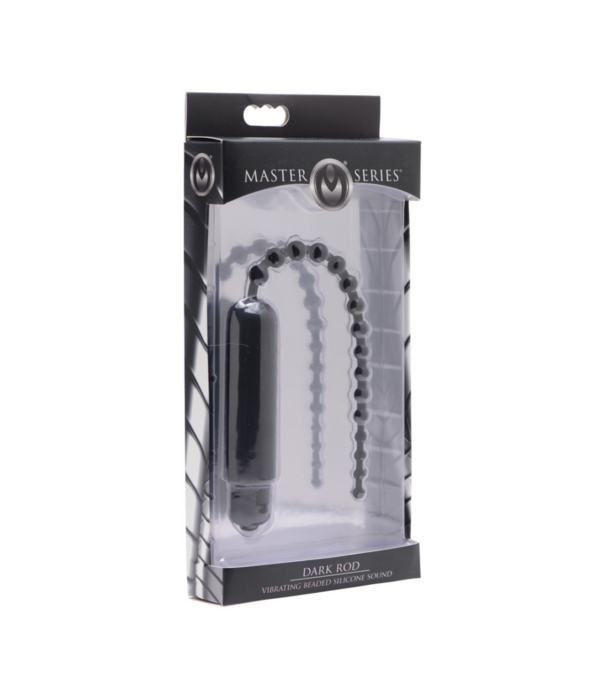 Donkere Stang - Vibrerende Urethrale Geluid met Kralen