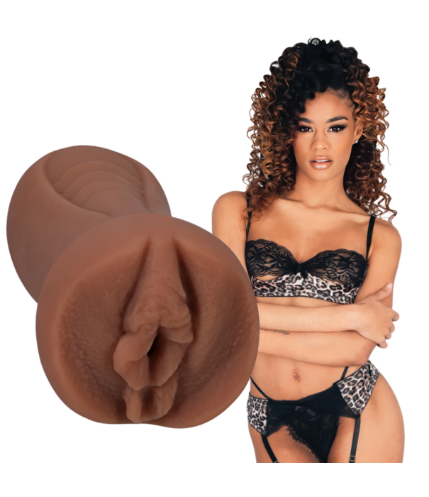 Doc Johnson Scarlit Scandal - ULTRASKYN Pussy Masturbator - Caramel