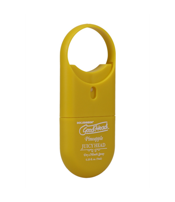 Doc Johnson Juicy Head - Dry Mouth Spray To-Go - Ananas - 0.3 fl oz / 9 ml