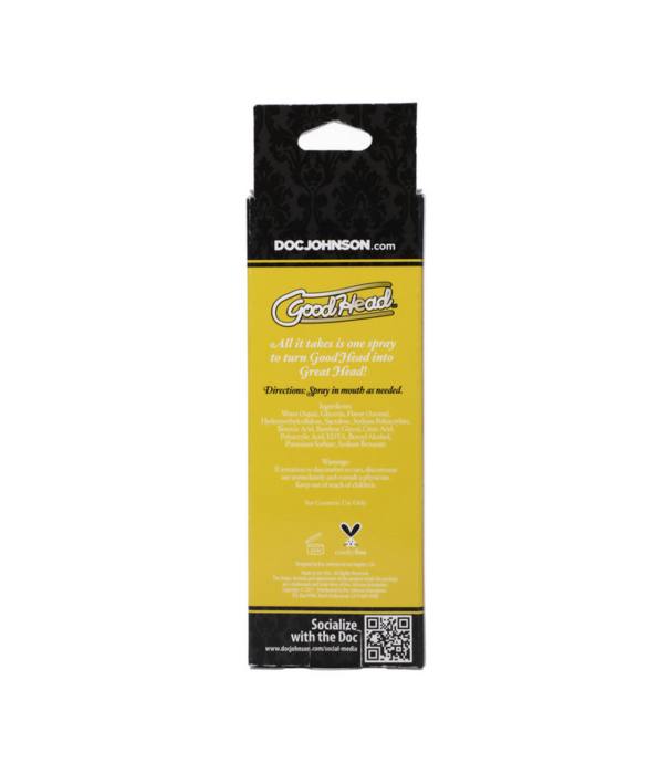 Doc Johnson Juicy Head - Dry Mouth Spray - Ananas - 2 fl oz / 59 ml