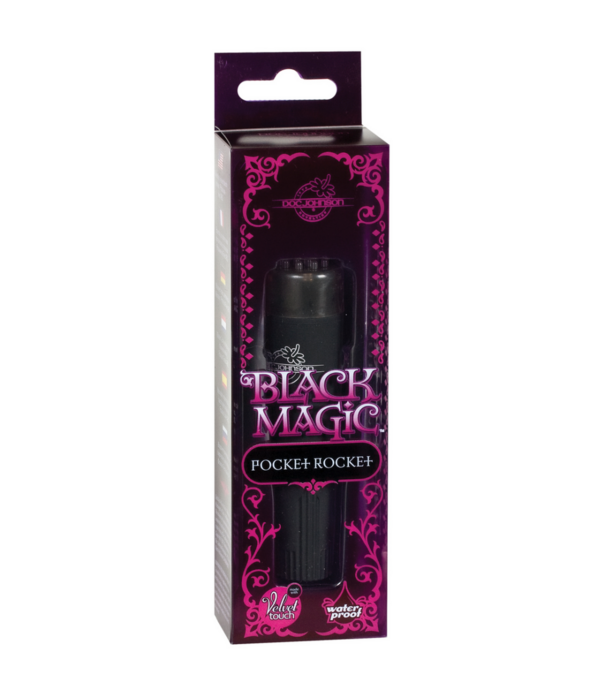 Doc Johnson Zwarte Magie - Pocket Rocket - Zwart