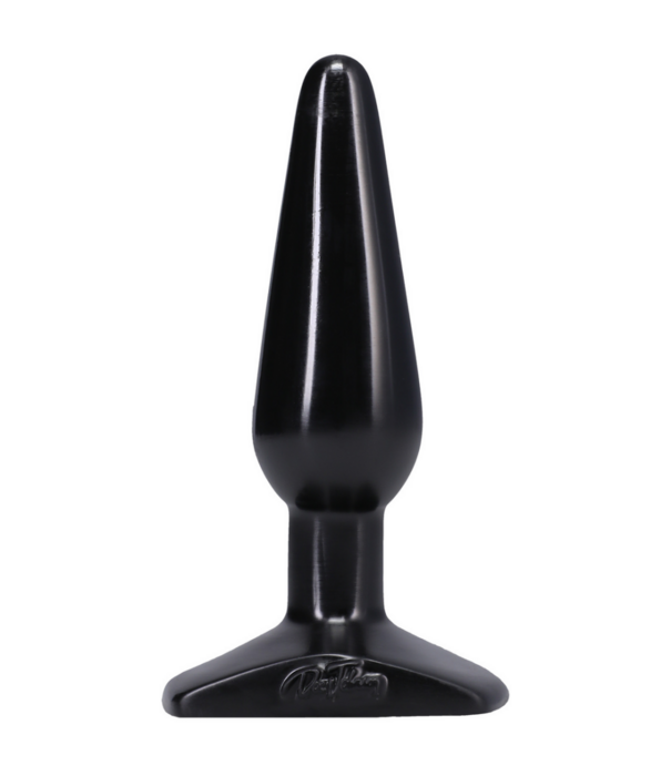 Doc Johnson Classic Butt Plug - Medium - Zwart