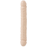 Jr. Veined Double Header - Dildo met Double Ends - 12 / 30 cm