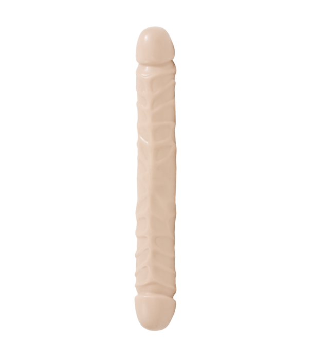 Doc Johnson Jr. Veined Double Header - Dildo met Double Ends - 12 / 30 cm