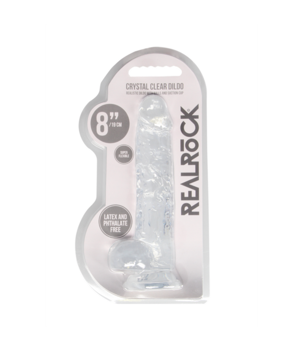 RealRock by Shots Realistisch Dildo met Ballen - 8 / 21 cm