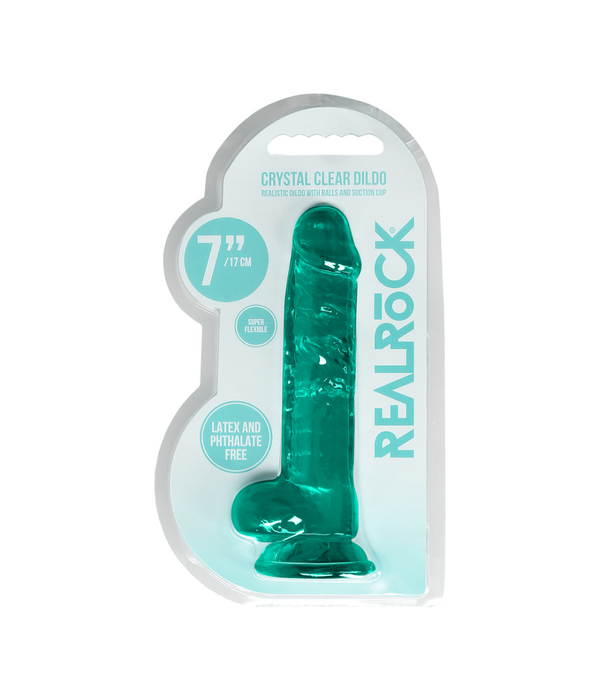 RealRock by Shots Realistische Dildo met Ballen - 7 / 17 cm
