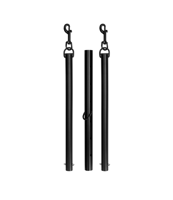 Ouch! by Shots Verstelbare Spreader Bar - Zwart