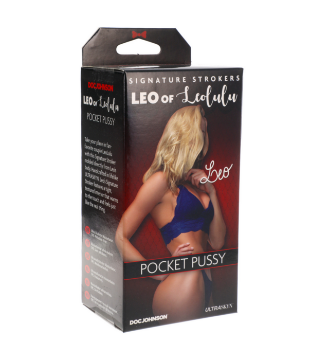 Doc Johnson Leo of LeoLulu - ULTRASKYN Pocket Pussy Masturbator