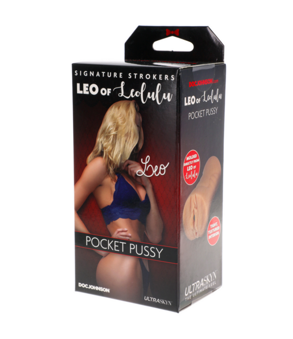 Doc Johnson Leo of LeoLulu - ULTRASKYN Pocket Pussy Masturbator