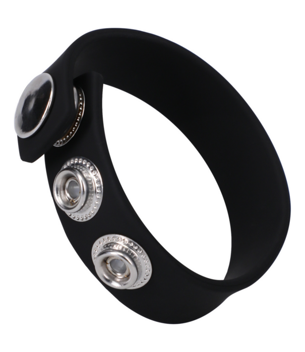 Doc Johnson De Silicone 3 Snap - Cockring