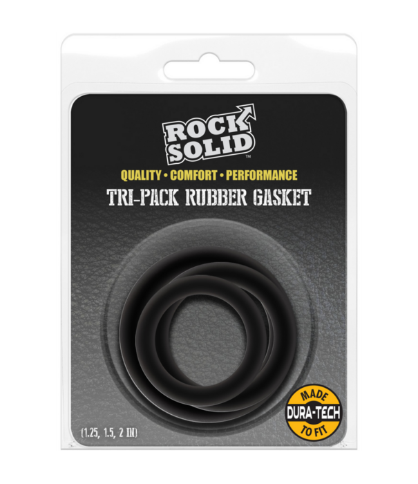 Doc Johnson Tri-Pack Rubber Gasket - Cockring Set