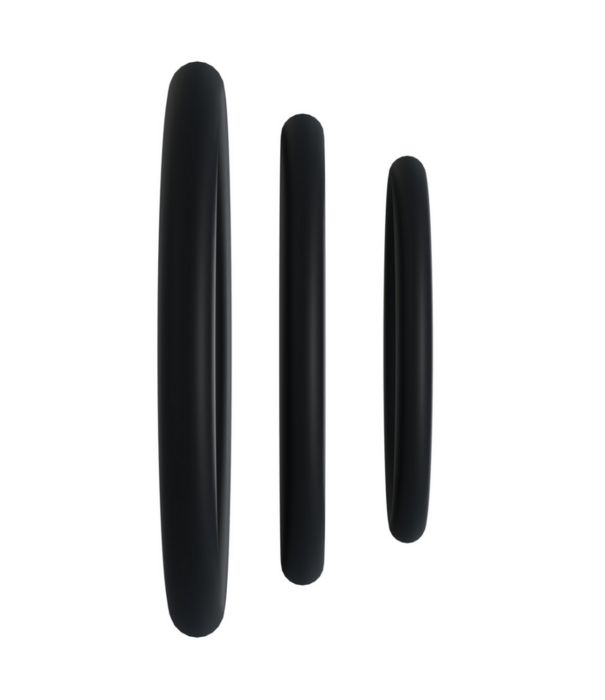 Doc Johnson Tri-Pack Rubber Gasket - Cockring Set