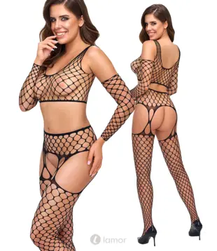 Net Set 3-Delig Met Armsleeves Zwart,CC 2251515