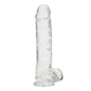 Realistische Dildo met Ballen - 10 / 25,4 cm