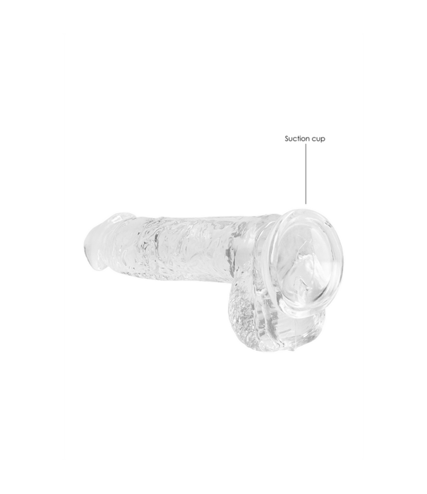 RealRock by Shots Realistische Dildo met Ballen - 6 / 15 cm