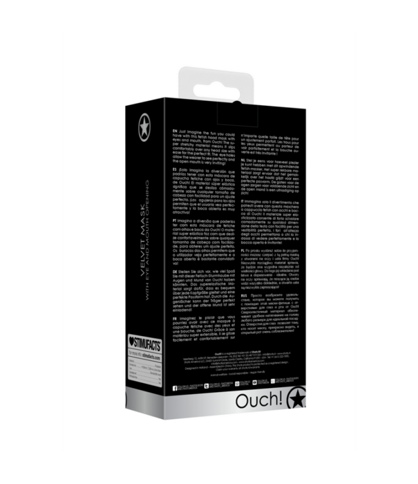 Ouch! by Shots Masker met Ogen en Mondopening