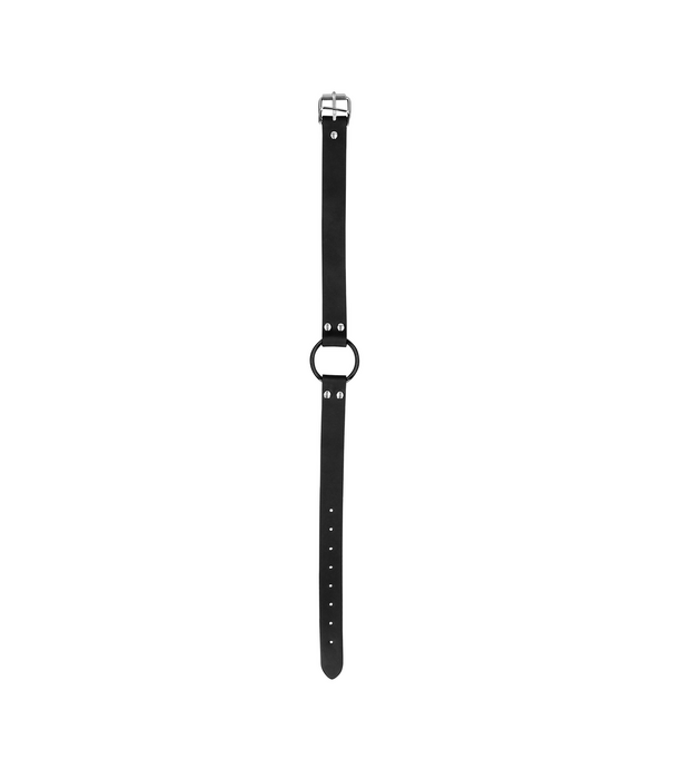 Ouch! by Shots O-Ring Gag met Nipple Clamps - Zwart