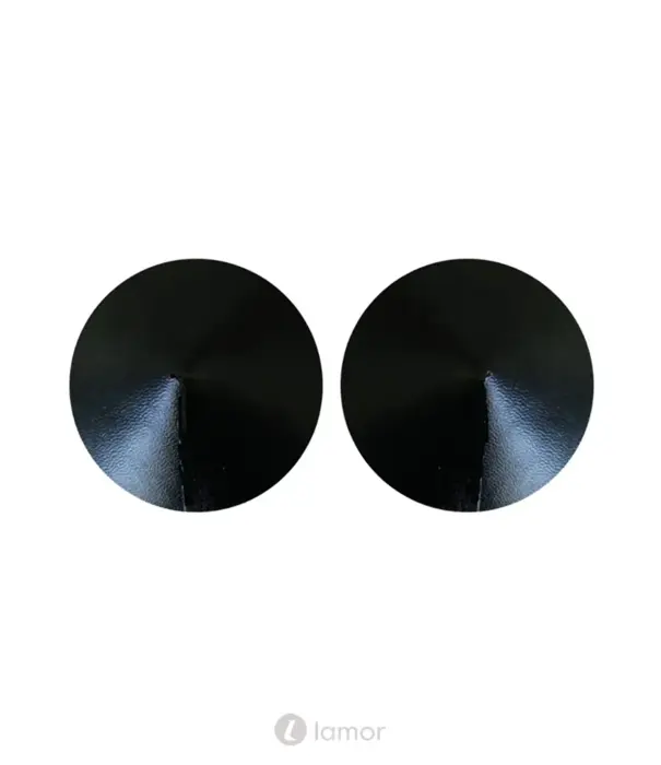 * Kinky Diva Kinky Diva PU Leather Tepelplakkers Zwart Herbruikbaar