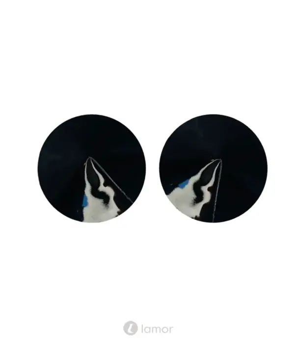 * Kinky Diva Kinky Diva High Gloss Tepelplakkers Zwart Herbruikbaar