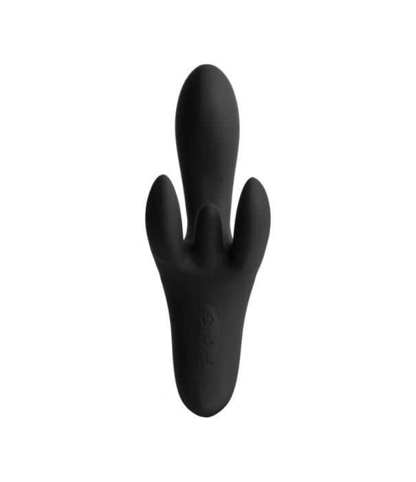 Doc Johnson Pulse - Ultimate 4 Motor Silicone Vibrator - Zwart