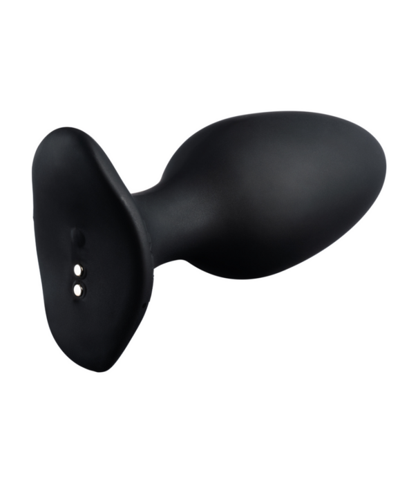 Lovense Hush 2 - App-bestuurde Vibrerende Anale Plug - 2,25 / 5,7 cm - Zwart